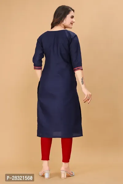 Beautiful Cotton Embroidered Kurtas For Women-thumb2