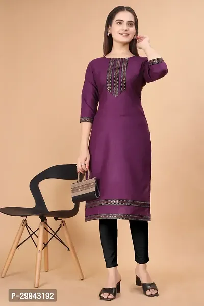 Beautiful Cotton Embroidered Kurtas For Women-thumb3