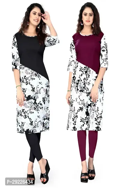 Fancy Crepe Kurtis for Women