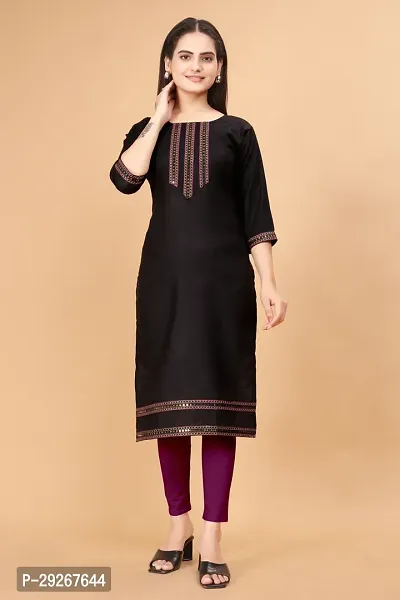 Beautiful Cotton Embroidered Kurtas For Women-thumb5