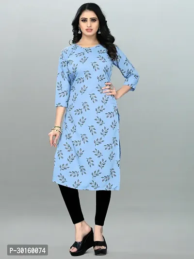 Design Crepe Printed Kurti-thumb0