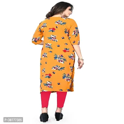 Trendy Crepe Floral Print Kurta For Women-thumb4