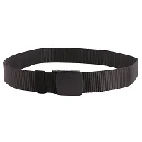 USL Men's Nylon Canvas Breathable Military Tactical Waist Belt (Black)hellip;-thumb2