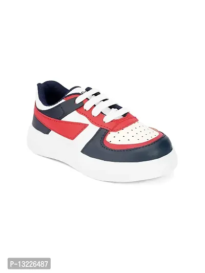 steprite Lace-Up Unisex Kids Sneaker (Navy, Numeric_12)-thumb0