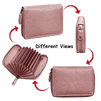 ABYS Genuine Leather Wallet for Women (Pink_8125PN-BB)-thumb3