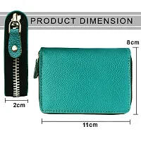 ABYS Genuine Leather Wallet for Women (Teal_8125TL)-thumb1