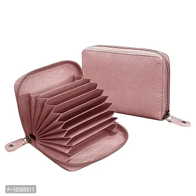 ABYS Genuine Leather Wallet for Women (Pink_8125PN-BB)