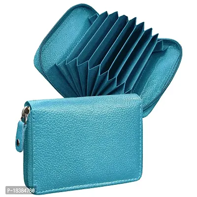 ABYS Genuine Leather Wallet for Women (Sky Blue_8125SKBL-BB)-thumb0