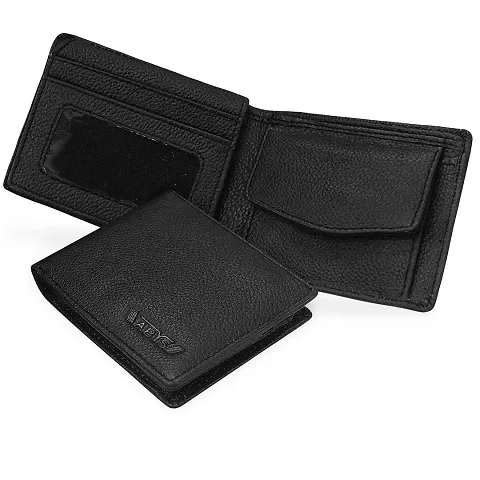 ABYS Genuine Leather Stylish RFID Protected Wallet || Card Holder for Men