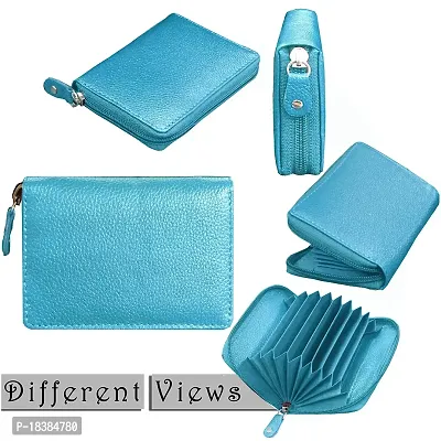 ABYS Genuine Leather Wallet for Women (Sky Blue_8125SKBL-BB)-thumb4