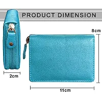 ABYS Genuine Leather Wallet for Women (Sky Blue_8125SKBL-BB)-thumb2