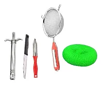 Modern Stainless Steel Kitchenware Tool Kit Combo-thumb1