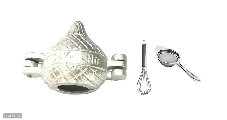 Modak - Whisk - Tea_Stainless Steel_Baking Tools And Accessories Pack Of 3