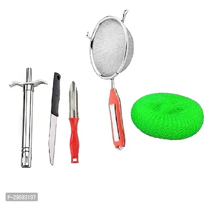 Modern Stainless Steel Kitchenware Tool Kit Combo-thumb0