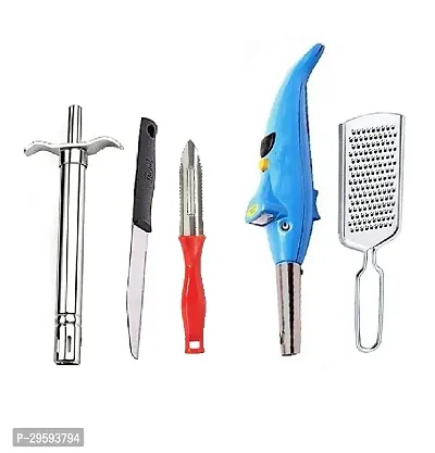 Modern Stainless Steel Kitchenware Tool Kit Combo-thumb2