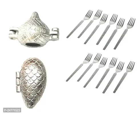 Gujiya-Momos-Ss Fork_Aluminium_Baking Tools And Accessories Pack Of 3