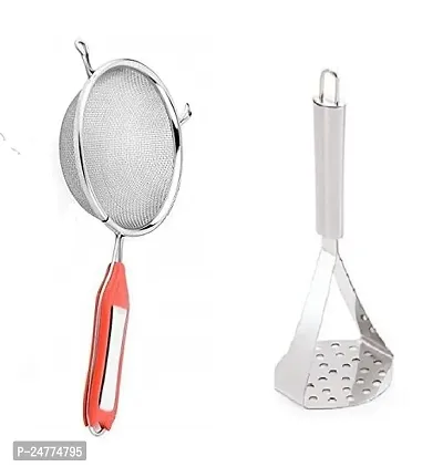 Soup - Big Masher_Stainless Steel_Pressers And Mashers Pack Of 2