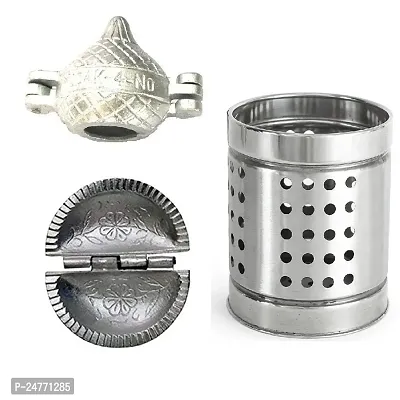 Modak-Gujiya-Ss Holder_Aluminium_Baking Tools And Accessories Pack Of 3-thumb0