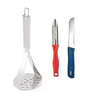 Modern Stainless Steel Kitchenware Tool Kit Combo-thumb1