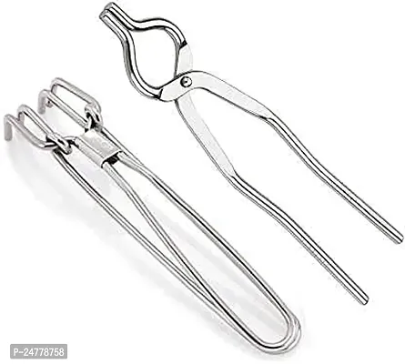 Chimta - Wire Pakkad_Stainless Steel_Baking Tools And Accessories Pack Of 2-thumb0