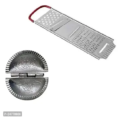 Gujiya-Red Chippser_Aluminium_Baking Tools And Accessories Pack Of 2-thumb0