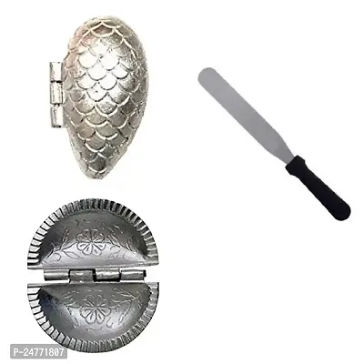 Momos-Gujiya-Pallet Knife1_Aluminium_Baking Tools And Accessories Pack Of 3-thumb0