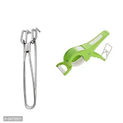 Wire Pakkad-Bhindi_Stainless Steel_Baking Tools And Accessories Pack Of 2-thumb0