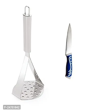 Big Masher - New Knife S1_Stainless Steel_Kitchen Knives Pack Of 2