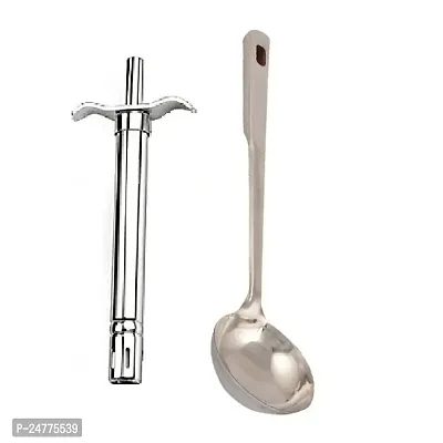 Gas Lighter-Chamcha_Stainless Steel_Baking Tools And Accessories Pack Of 2-thumb0