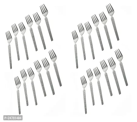 Fork2_Stainless Steel_Meat Forks Pack Of 24-thumb0