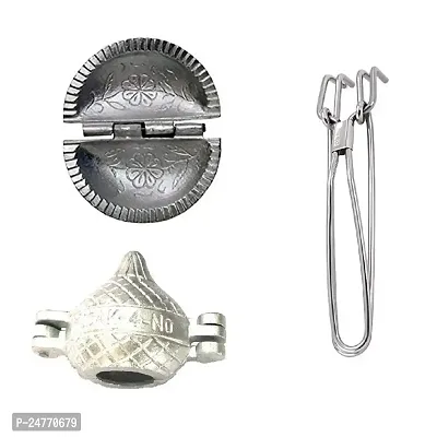 Gujiya-Modak-Wire Pakkad_Aluminium_Baking Tools And Accessories Pack Of 3-thumb0