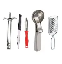 Modern Stainless Steel Kitchenware Tool Kit Combo-thumb1