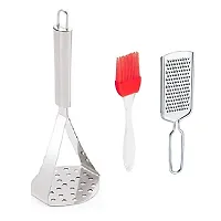 Modern Stainless Steel Kitchenware Tool Kit Combo-thumb1