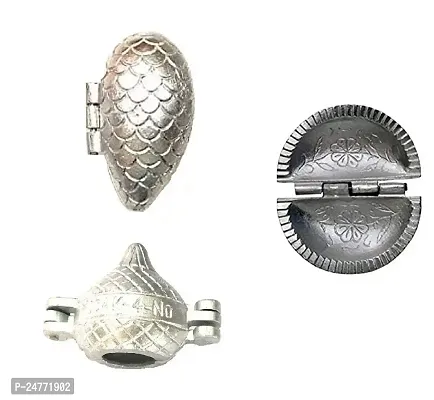 Momos-Modak-Gujiya_Aluminium_Baking Tools And Accessories Pack Of 3-thumb0