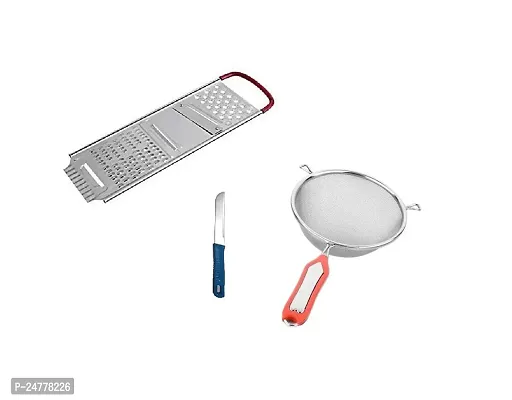 Ss Chipser - Knife - Soup_Stainless Steel_Kitchen Knives Pack Of 3-thumb0