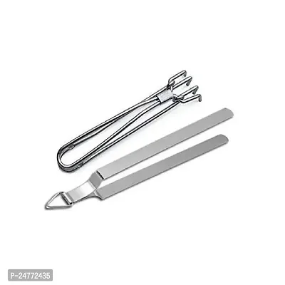 Wire Pakkad-Chimta_Stainless Steel_Baking Tools And Accessories Pack Of 2-thumb0