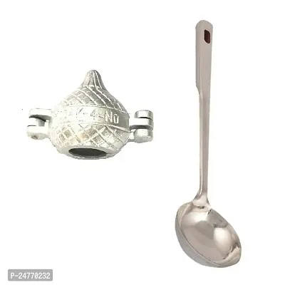 Modak-Chamcha_Aluminium_Baking Tools And Accessories Pack Of 2