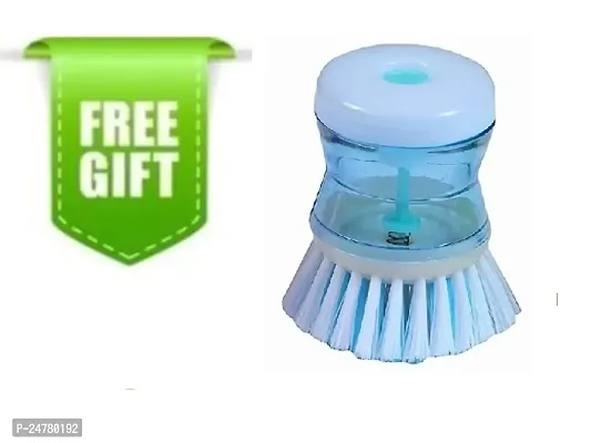 Sink Brush 1 Pcs - Free Gift_Plastic_Baking Tools And Accessories Pack Of 1-thumb0