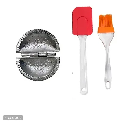 Gujiya-Big Spatula Set_Aluminium_Baking Tools And Accessories Pack Of 2