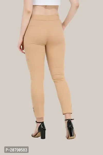 New Fashion Casual Women's Long Pants Wholesale Belted Cuffed Hem Cotton  Trousers Ladies Casual Pants Cargo Pants - China Casual Sweatpants and  Elastic price | Made-in-China.com