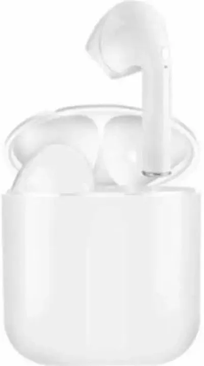 Stylish White Wireless Bluetooth Headphone With Microphone