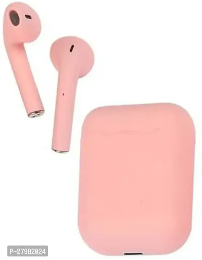 TWS i12 Earbuds True Wireless New Addition Bluetooth Headset (Pink)-thumb0