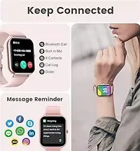 T500 Smart Watch Fitpro 8 Series blutooth Calling Support for Women, Girl, Adult and Fitness Tracker, Heart Oxygen Monitor Smartwatch(Pink Colour)1-thumb2