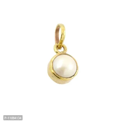 Raviour Lifestyle Pearl Moti 100% Natural Moti Pendant for Astrological Benefit and Fashion Wearing-thumb4