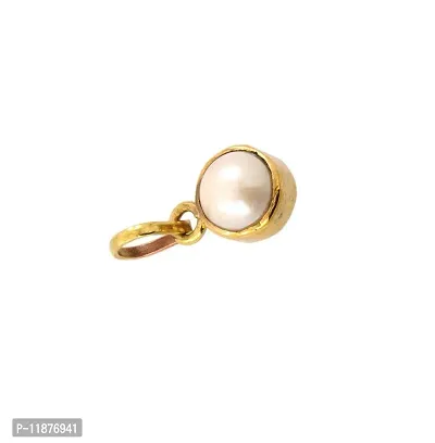 Raviour Lifestyle Pearl Moti 100% Natural Moti Pendant for Astrological Benefit and Fashion Wearing-thumb3