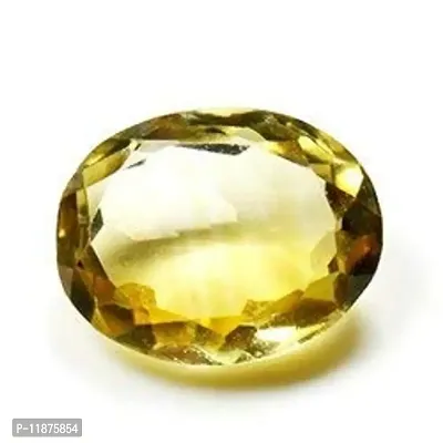 Raviour Lifestyle Citrine sunela 6.25 ratti Gemstone-thumb2