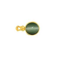 Raviour Lifestyle Green Cat Eye green lehsunia gemstone pendant for astrological benefits-thumb3