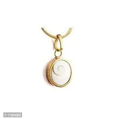 Raviour Lifestyle Gomti Chakra Gemstone Pendant for Gaining astorlogical and spritiual Benefit-thumb5