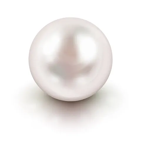 Malabar Gems Pearl/Moti 5 Ratti Certified Gemstone for Men and Women