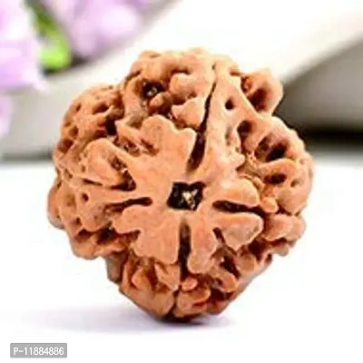 Raviour Lifestyle 4 Mukhi Original & Natural 4 Face Pure Siddha Nepali Rudraksha Bead-thumb4